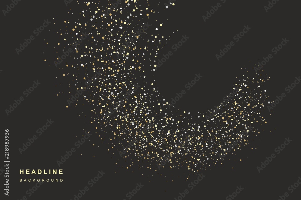 Abstract glowing festive background of dots. Abstract glowing festive background of dots.
