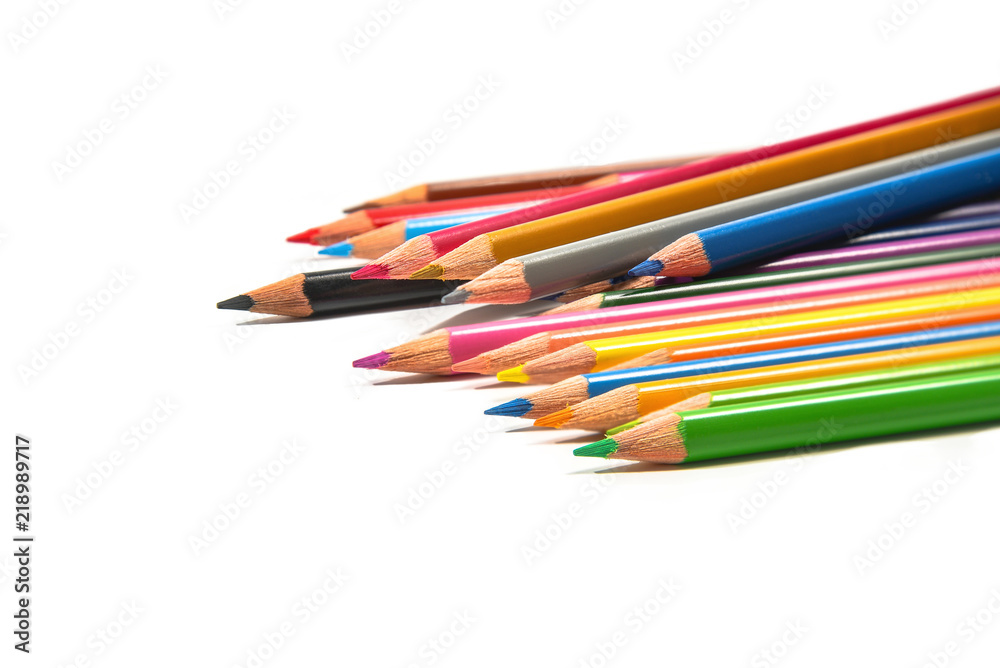 Fototapeta premium coloured pencil