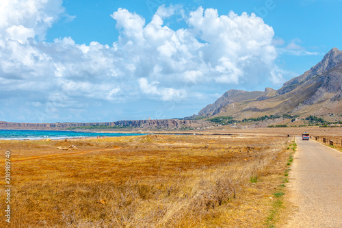 Macari beach in San Vito Lo Capo, Trapani, Sicily