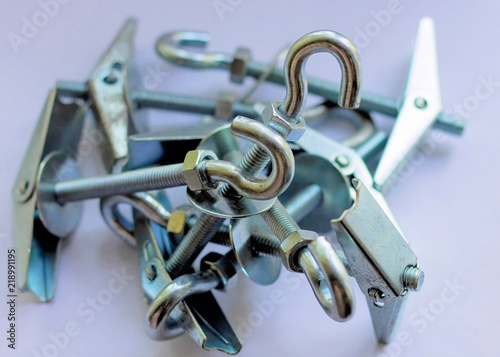 Nuts Bolts Background.