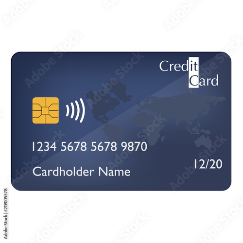Vector credit card