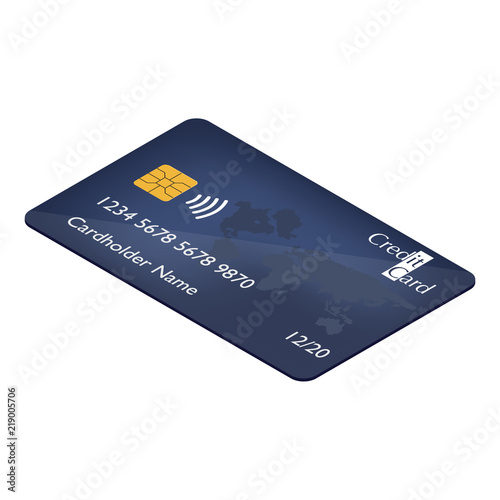 Vector credit card
