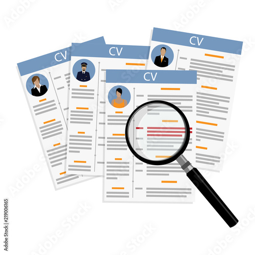 Job interview concept