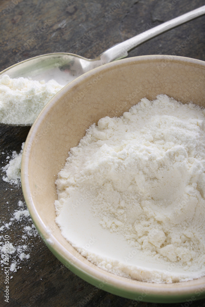 wheat flour in dish wheat flour in dish