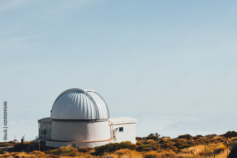 Teide Observatory astronomical telescopes in Tenerife, Canary Islands, Spain Teide Observatory astronomical telescopes in Tenerife, Canary Islands, Spain