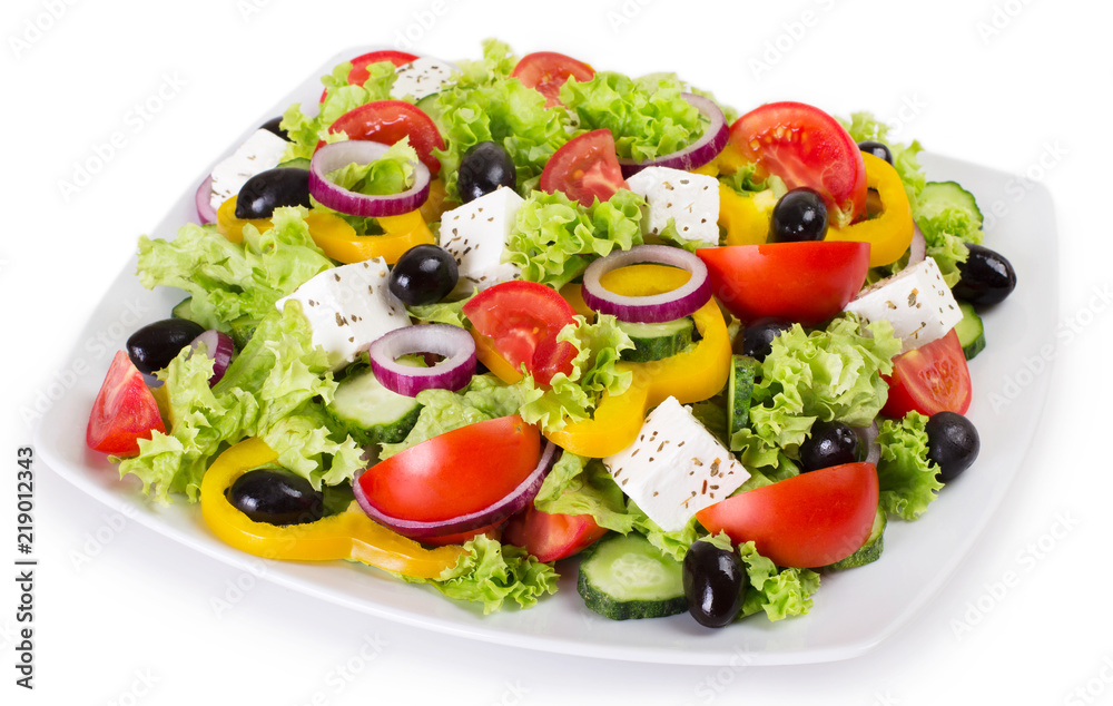 Fresh vegetable salad Fresh vegetable salad