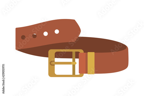 masculine elegant belt icon vector illustration design