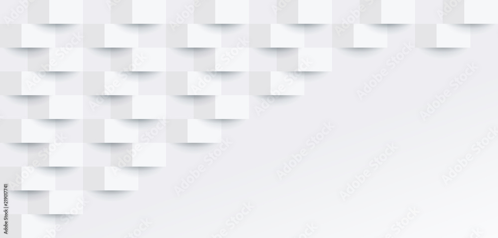 White abstract background vector with blank space for text.
