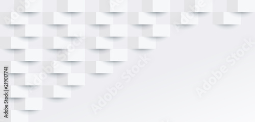 White abstract background vector with blank space for text.