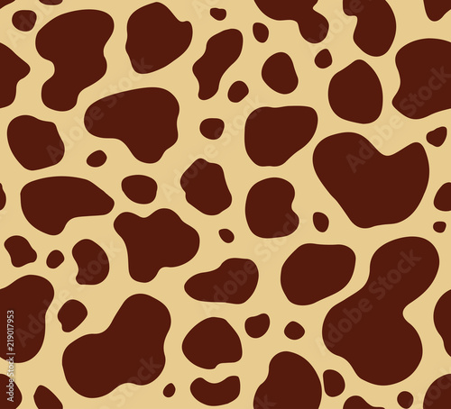 cow texture pattern repeated seamless brown animal jungle print spot skin fur