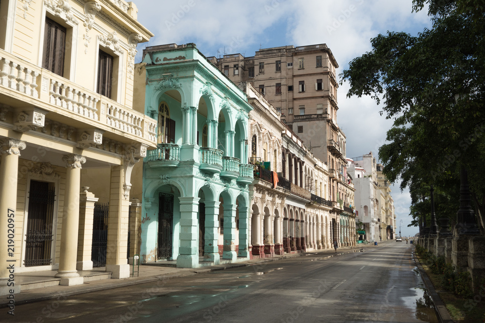 alte Gebäude in Havanna, Kuba