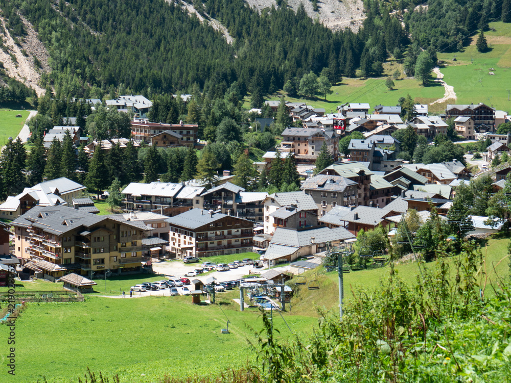 Obraz premium Pralognan-la-Vanoise