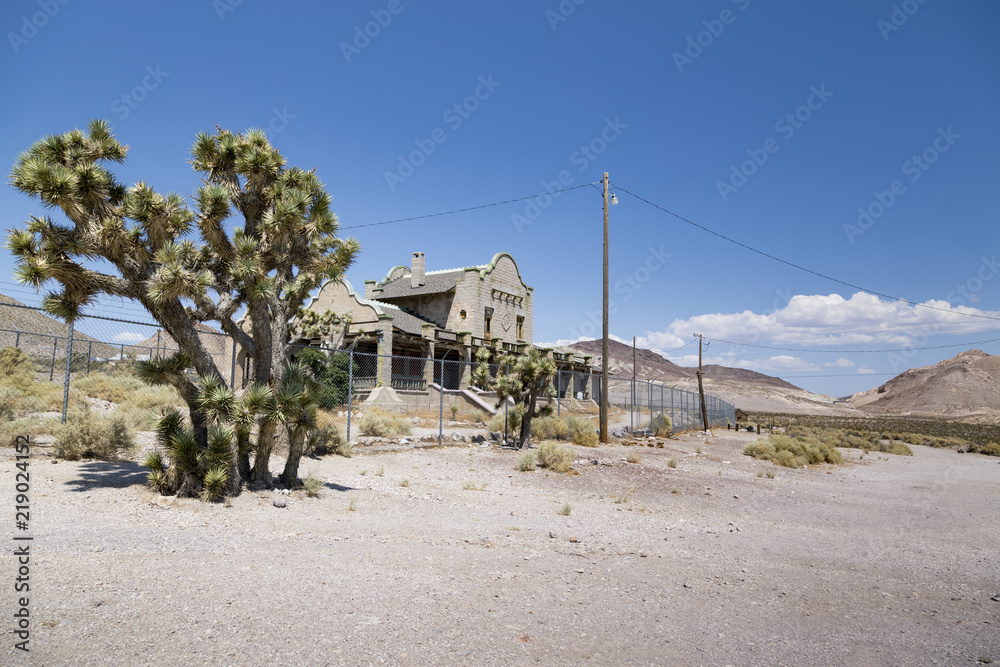 Ghost town, Rhyolite, Death Valley California