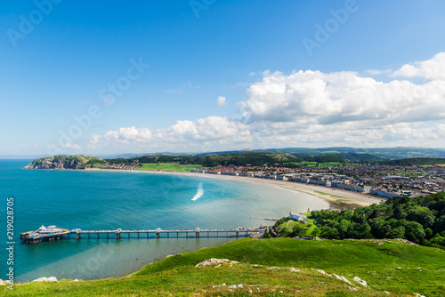  Llandudno Sea Front in North Wales, United Kingdom © manuta