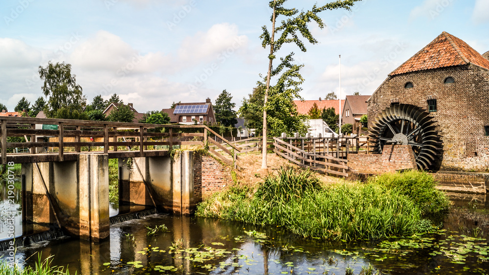 Moulin à Eau au Pays-Bas