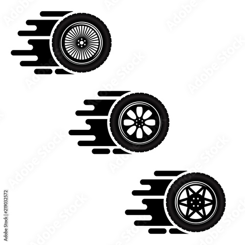 Car wheels set