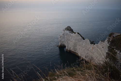 vue sur la falaise d'amont, etretat