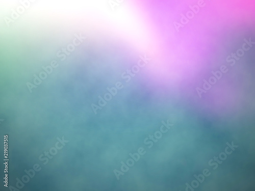 Abstract glowing gleaming pink and indigo blue gradient cloudy smoke background