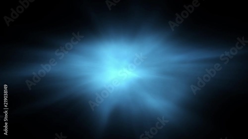 Wallpaper Mural Abstract light forms rotate and shine (Loop). Torontodigital.ca