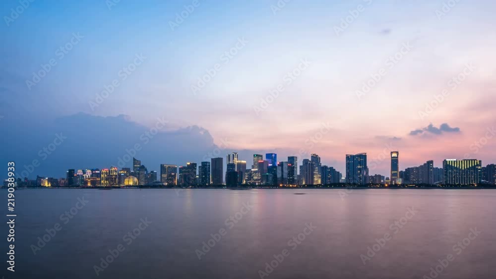 panoramic city sky line panoramic city sky line