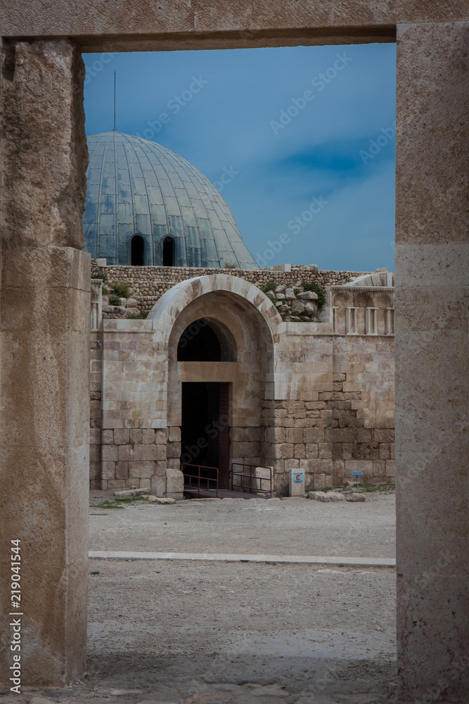 Umayyad Palace on the summit of Citadel Hill (Amman)