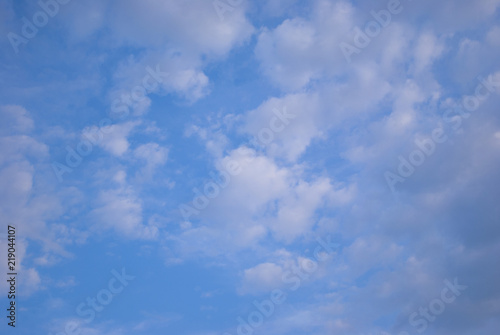 clouds in the blue sky © Анна Зарубина