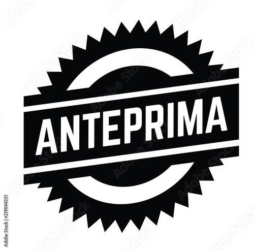 preview stamp on white