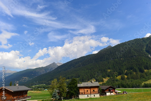 Münster-Geschinen im Bezirk Goms Kanton Wallis  photo