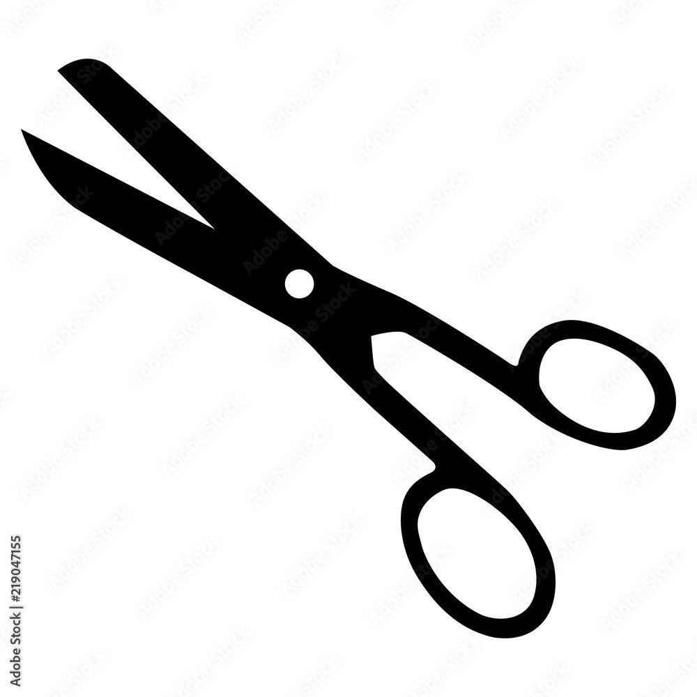 scissors tailor seamstress silhouette isolated on white background vector illustration scissors tailor seamstress silhouette isolated on white background vector illustration