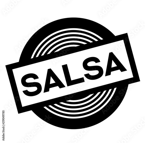 salsa black stamp