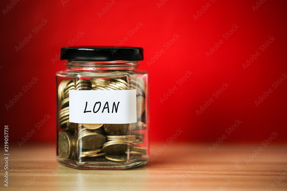 Saving For Loan Concept Saving For Loan Concept