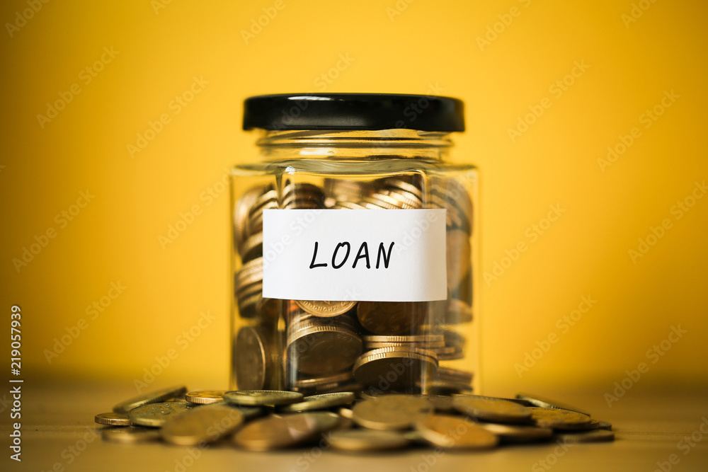Saving For Loan Concept Saving For Loan Concept