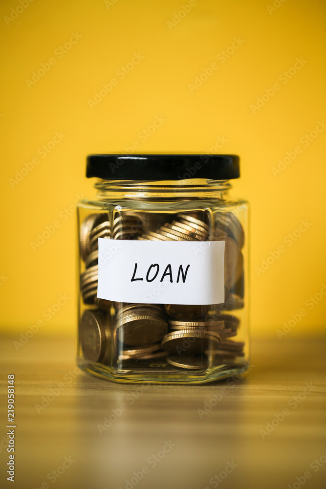 Saving For Loan Concept Saving For Loan Concept