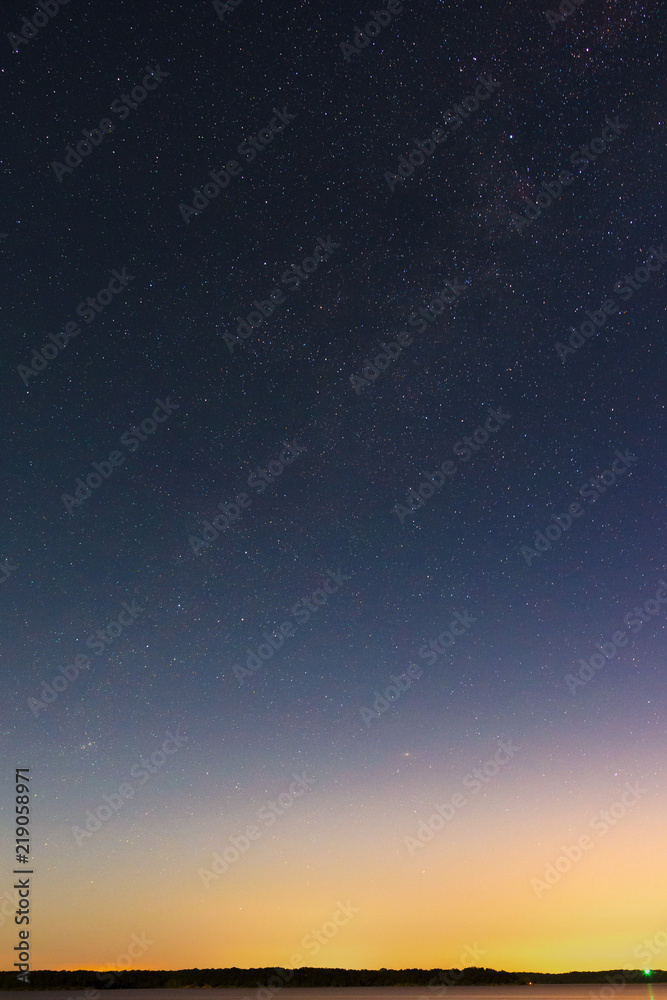 Fototapeta premium A Kansas Starry Night