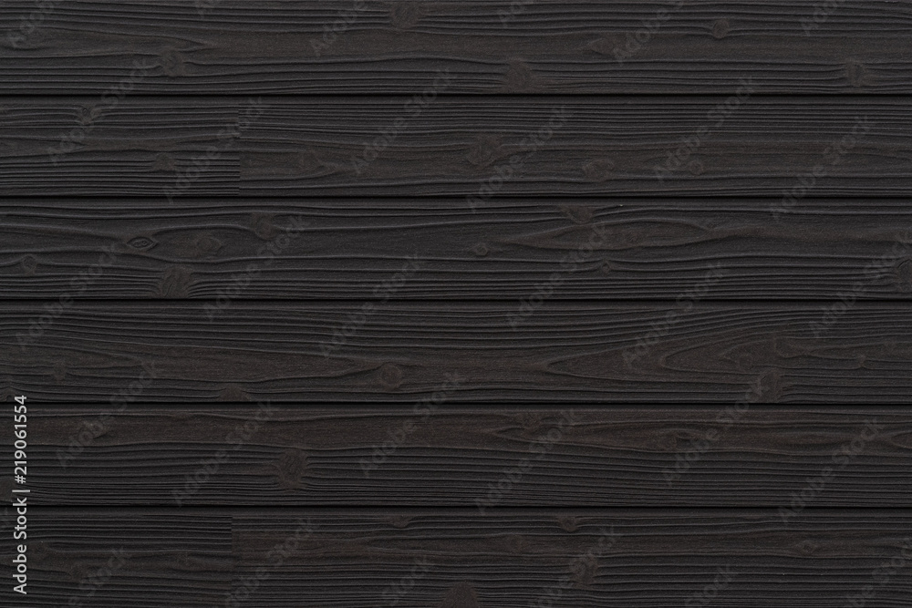 Fototapeta premium Black wood wall texture and background