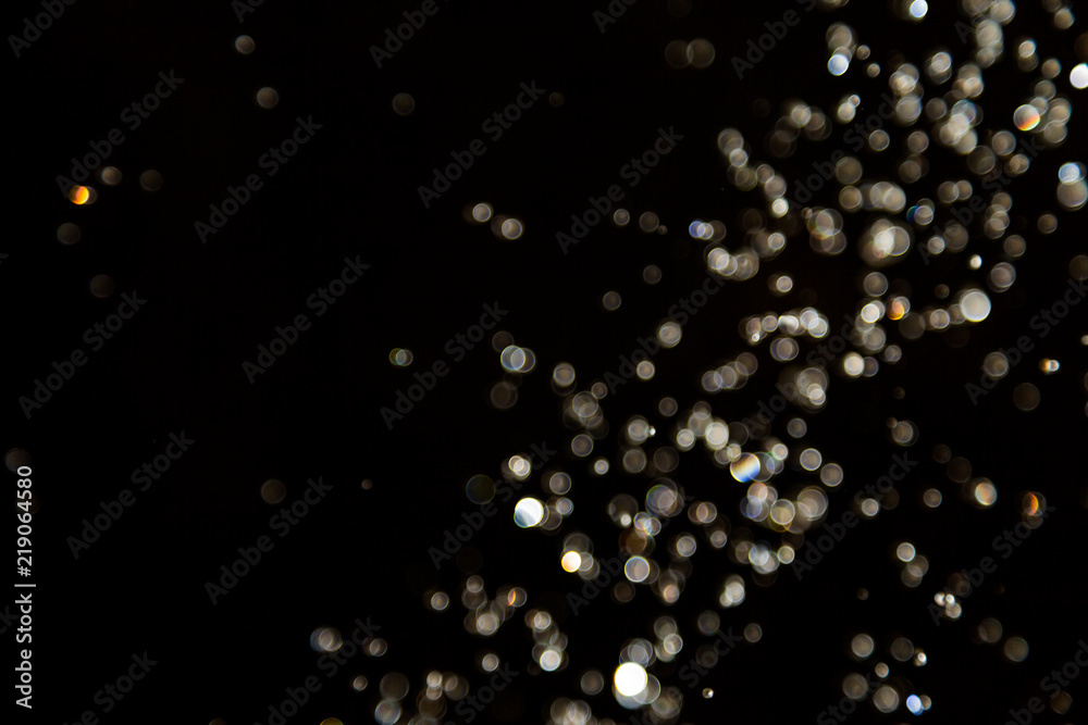 bokeh of water drops levitating in the air reflection bokeh of water drops levitating in the air reflection