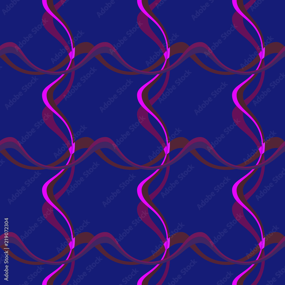 Seamless pattern background with multi-colored wavy lines. Seamless pattern background with multi-colored wavy lines.