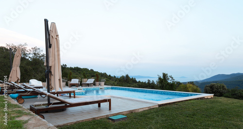 Beautiful luxury swimming pool 1