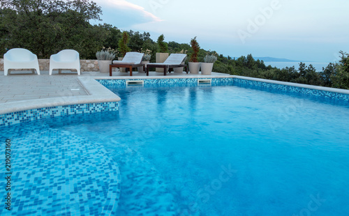 Beautiful luxury swimming pool 4