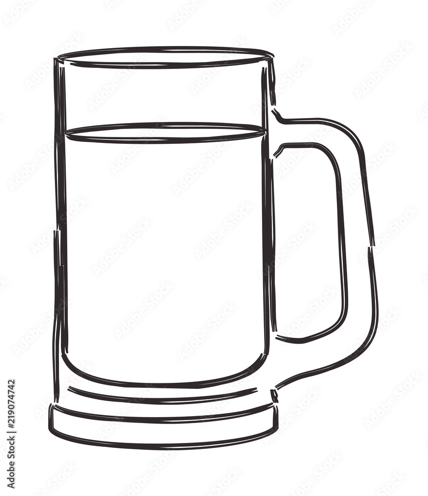 jar beer drink icon vector illustration design jar beer drink icon vector illustration design