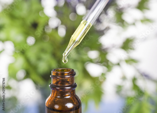 essential oils in studio