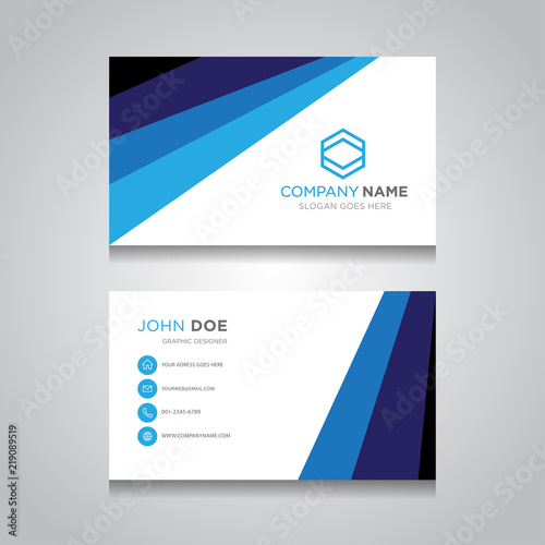 Business Card Template. creative business card