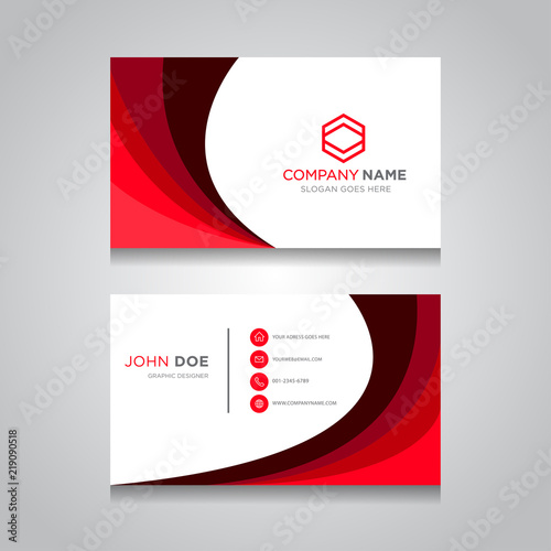 Business Card Template. creative business card