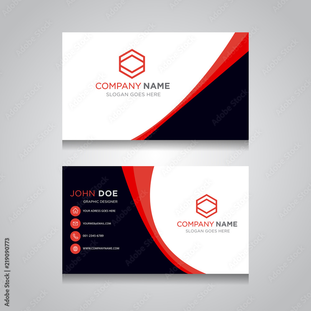 Business Card Template. creative business card
