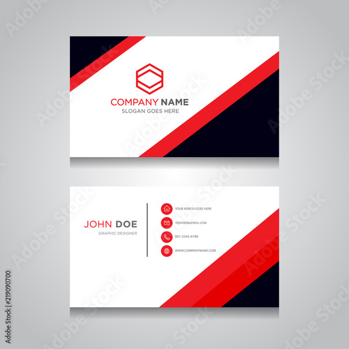 Business Card Template. creative business card