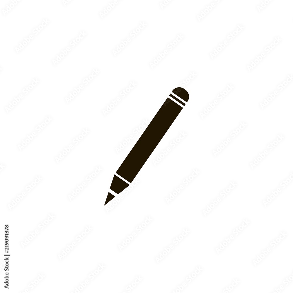 Pencil Icon. flat design Pencil Icon. flat design