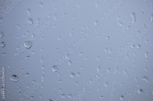 rainy days,rain drops on the window 