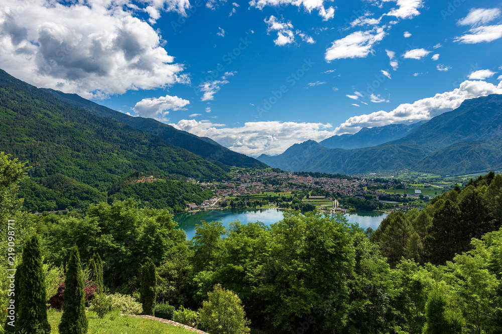 Levico Terme and the Lake (Lago di Levico) - Trentino Italy