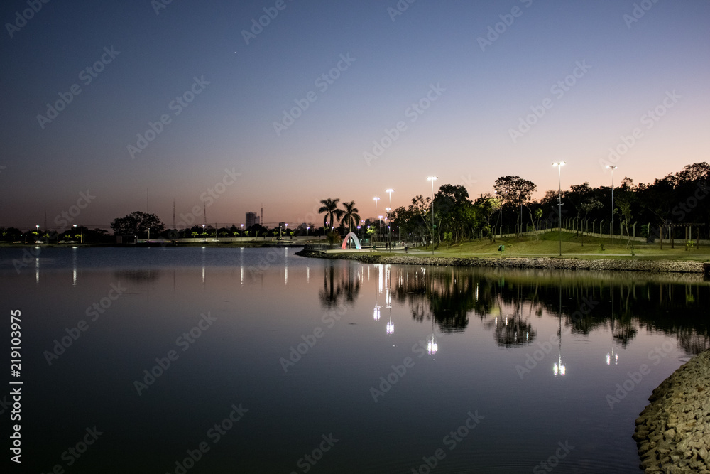 Fototapeta premium Parque das águas Cuiabá