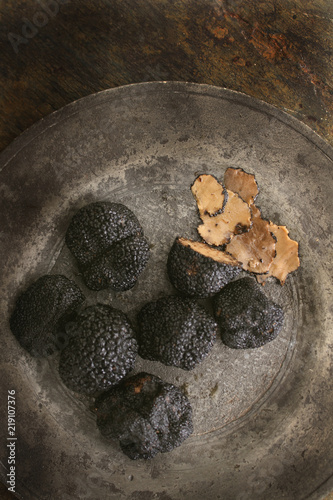 fresh black truffle